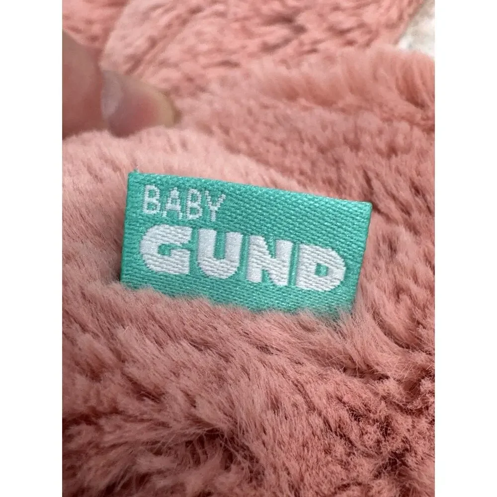 Baby Gund Pink Bunny Plush Oh So Snuggly 12 Inch Stuffed Animal 6059318